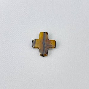 Вставка "Крест" из Тигрового глаза (1 шт)