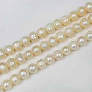 Бусины для украшений из белого Жемчуга