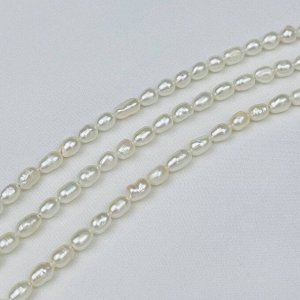 Бусины для украшений из белого Жемчуга