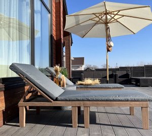 Шезлонг Patio Sun с матрасом