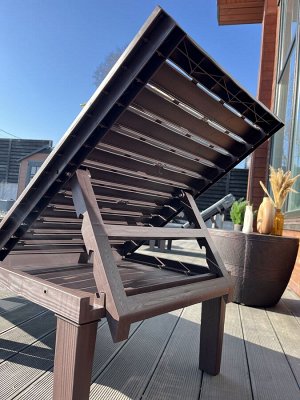 Шезлонг Patio Sun с матрасом