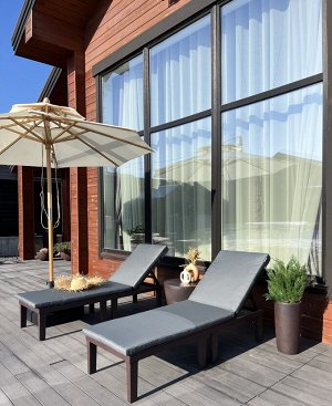 Шезлонг Patio Sun с матрасом