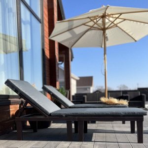 Шезлонг Patio Sun с матрасом