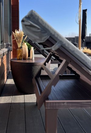 Шезлонг Patio Sun с матрасом