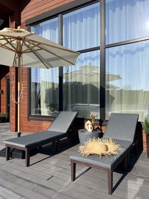 Шезлонг Patio Sun с матрасом