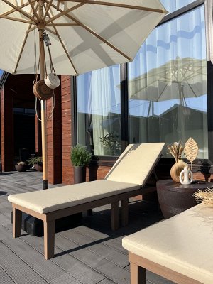Шезлонг Patio Sun с матрасом