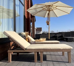 Шезлонг Patio Sun с матрасом