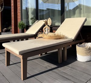 Шезлонг Patio Sun с матрасом