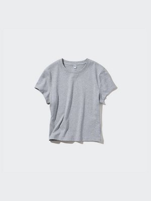 UNIQLO - базовая женская футболка - 11 PINK