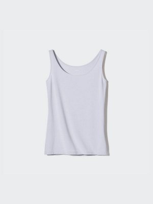 UNIQLO - тоненький топ Airism - 02 LIGHTGRAY