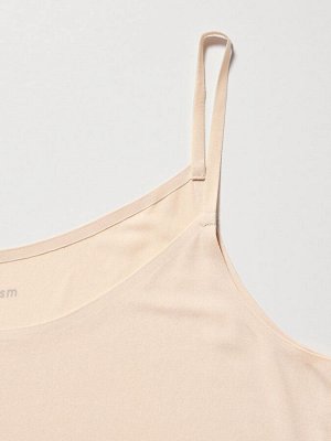 UNIQLO AIRism - бесшовная майка с эластичной текстурой - 11 PINK