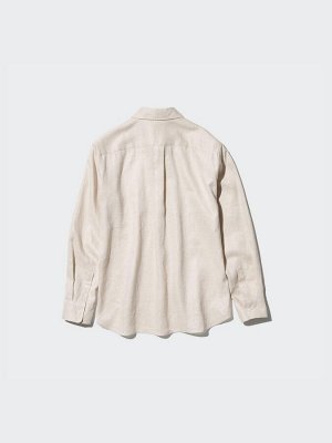 UNIQLO — льняная рубашка премиум-класса - 10 PINK