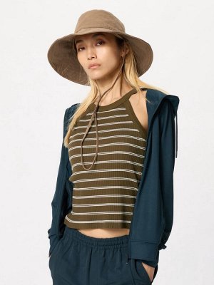 UNIQLO - панама с защитой от UV-лучей и регулируемым шнурком - 01 OFFWHITE