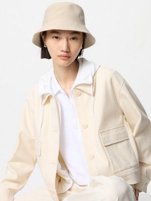 UNIQLO - панамка с защитой от UV-лучей - 01 OFFWHITE