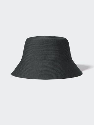 UNIQLO - панамка с защитой от UV-лучей - 09 BLACK