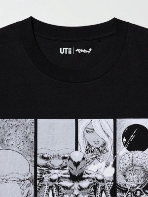 UNIQLO UT Manga curation Berserk - хлопковая футболка с графическим рисунком