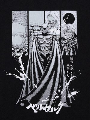 UNIQLO UT Manga curation Berserk - хлопковая футболка с графическим рисунком