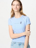 UNIQLO UT - хлопковая футболка Magic for All Icons с принтом Минни - 61 BLUE