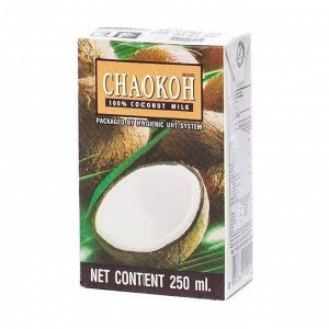 Молоко кокосовое, chaokoh, 250мл