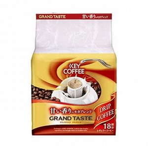 Кофе в дрип-пакетах, drip моcha blend,18пакетов по 7г, key coffee, 126г