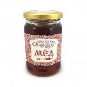 Мёд натуральный гречишный, стекл. б., потапычъ, 420г
