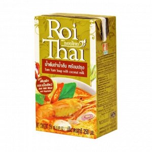 Суп том ям с кокосовым молоком roi thai тетрапак, 250мл