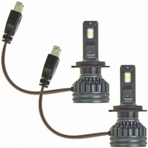 Лампа светодиодная Avantech LED Bulbs H7 (PX26d, T11), 12В, 35Вт (соответствует 55Вт), 6500К, комплект 2 шт, арт. ALB0735W