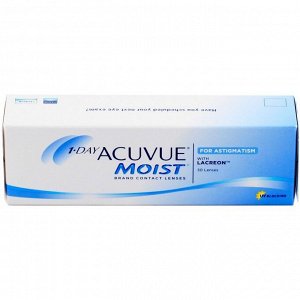 8,5. 1 Day MOIST for Astigmatism  (30 шт.) Однодневные контактные линзы