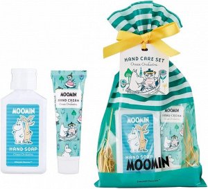 Moomin Hand Care Set - подарочный набор увлажняющий крем + мыло для рук, с разными ароматами