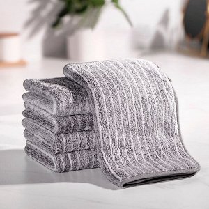 Бамбуковая кухонная салфетка из микрофибры, 25*25см (набор 6 шт)