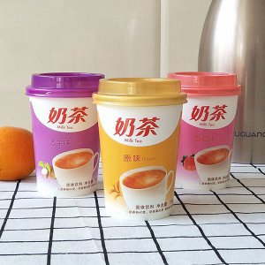 Растворимый чай с молоком бабл ти с кокосовым желе