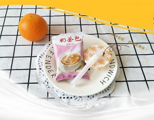 Растворимый чай с молоком бабл ти с кокосовым желе