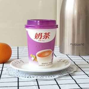 Растворимый чай с молоком бабл ти с кокосовым желе