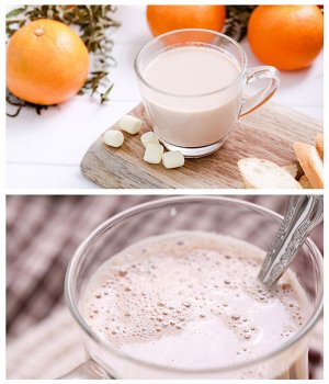 Растворимый чай с молоком бабл ти с кокосовым желе