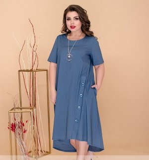 Женское платье с пуговицами ЯН-8606
