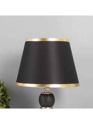 Лампа настольная «Шарики» 1x40 Вт Е27 черный/золото 22x22x36 см