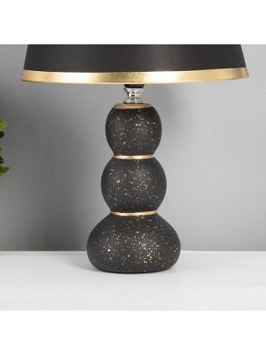 Лампа настольная «Шарики» 1x40 Вт Е27 черный/золото 22x22x36 см
