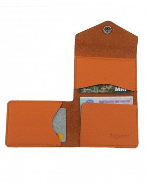 Картхолдер Картхолдер из натуральной кожи. 10*8,5*1,5 см