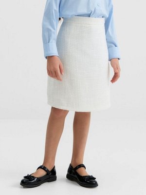 Юбка для девочки, MINAKU :Party Dress, цвет белый.