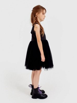 Платье нарядное детское MINAKU: PartyDress цвет чёрный.
