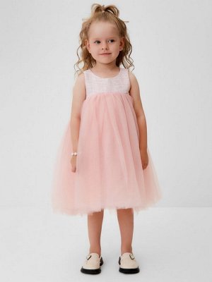 Платье нарядное детское MINAKU: PartyDress цвет розовый.