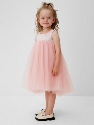 Платье нарядное детское MINAKU: PartyDress цвет розовый.
