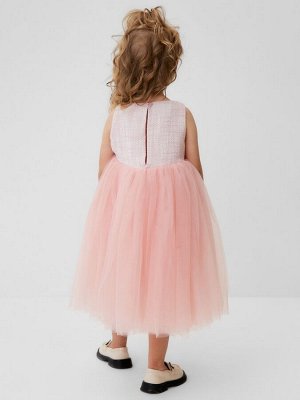 Платье нарядное детское MINAKU: PartyDress цвет розовый.