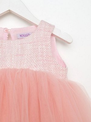 Платье нарядное детское MINAKU: PartyDress цвет розовый.