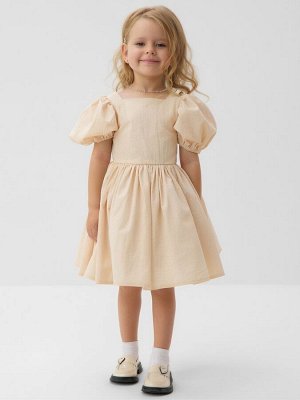 Платье нарядное детское MINAKU: PartyDress, цвет молочный.