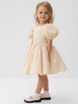 Платье нарядное детское MINAKU: PartyDress, цвет молочный.