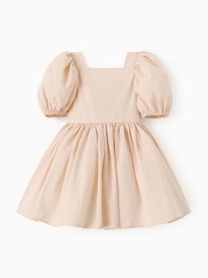 Платье нарядное детское MINAKU: PartyDress, цвет молочный.