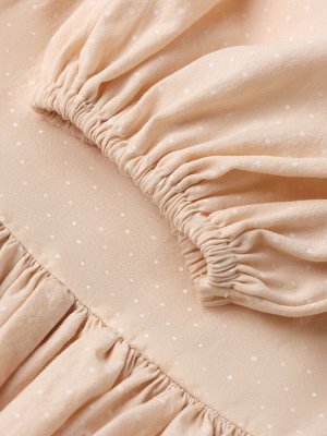 Платье нарядное детское MINAKU: PartyDress, цвет молочный.