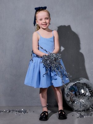 Платье для девочки, MINAKU :Party Dress, цвет голубой.