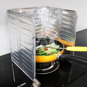 Защитный экран для плиты от брызг жира на кухне, 2 шт.